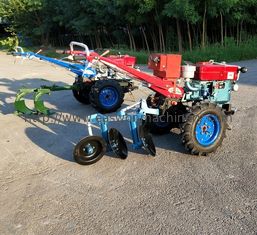 Silnik Diesla 10-12HP Mały traktor ręczny dla rolnictwa Pojedyncza oś 4 suwowy